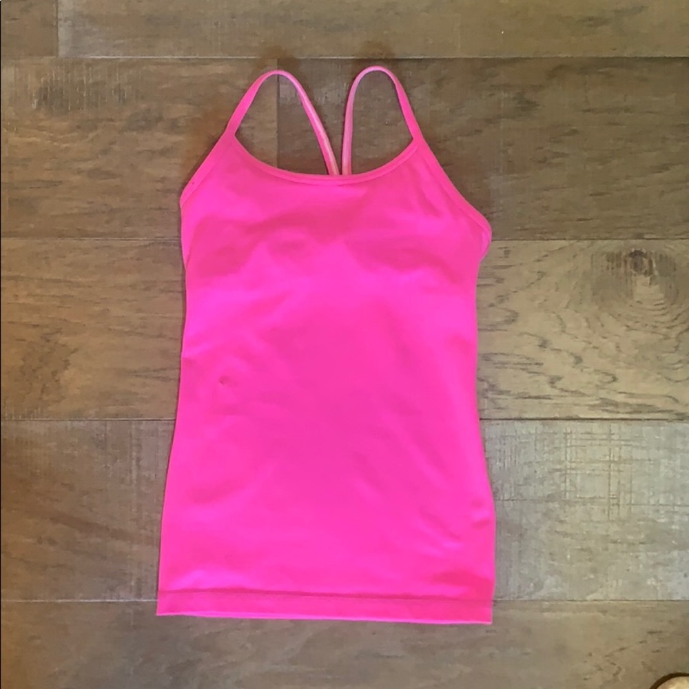 Ivivva size 7 racer back with built in bra